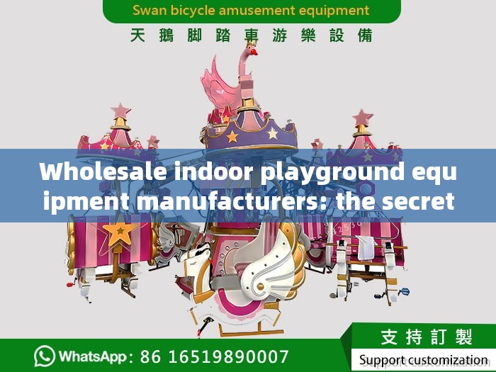Wholesale indoor playground equipment manufacturers: the secret weapon to create a happy kingdom